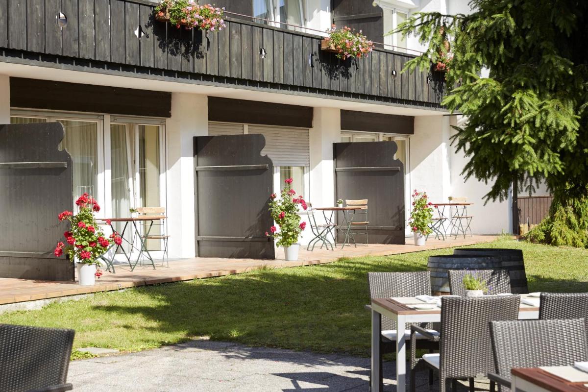 Das Gebäude in dem sich das Hotel befindet