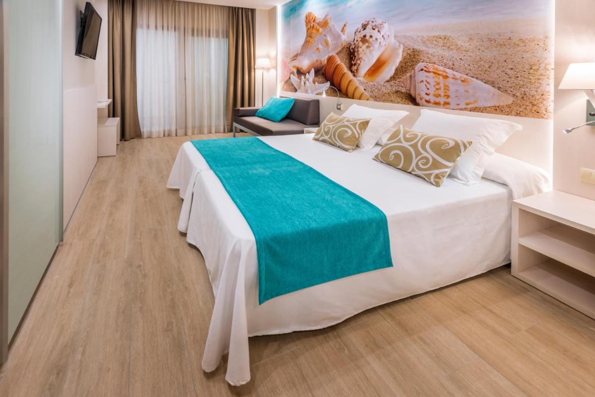 Cama o camas de una habitación en Sumus Hotel Stella and Spa 4S Adults Recommended