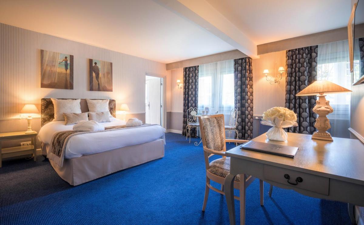 Un ou plusieurs lits dans un hébergement de l'établissement Best Western Plus Hostellerie Du Vallon