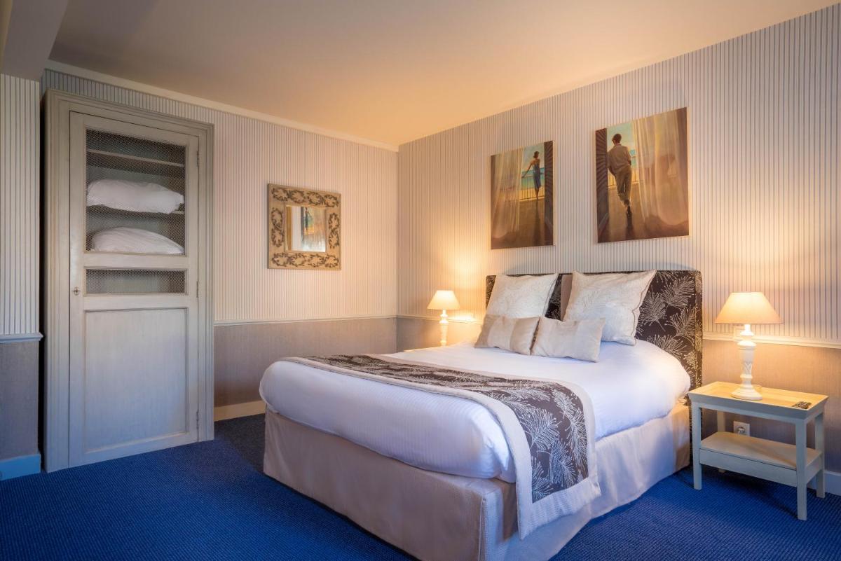 Un ou plusieurs lits dans un hébergement de l'établissement Best Western Plus Hostellerie Du Vallon