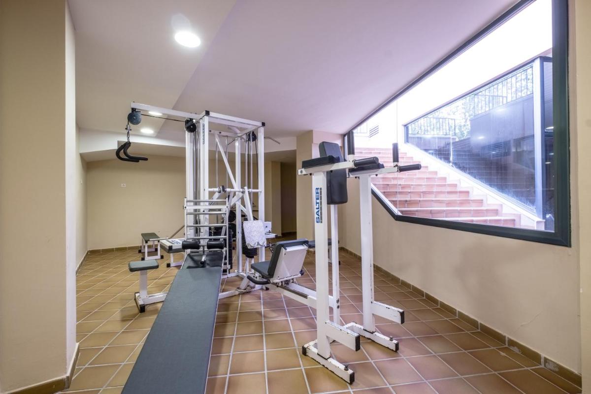 Gimnasio o instalaciones de fitness de Hotel California Palace