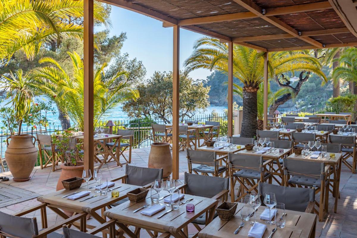 Jardin de l'établissement Hôtel Le Bailli De Suffren