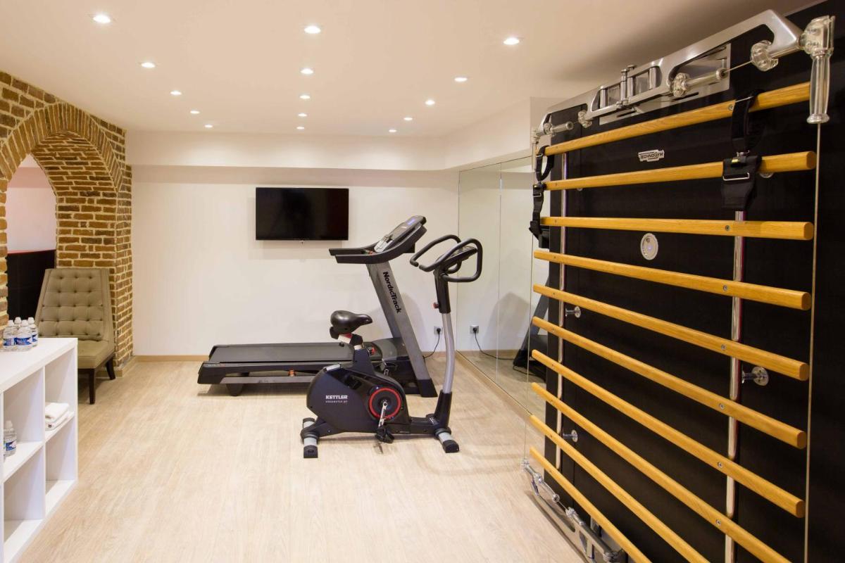 Salle ou équipements de sports de l'établissement Hôtel et Spa La Villa K - Basel Airport