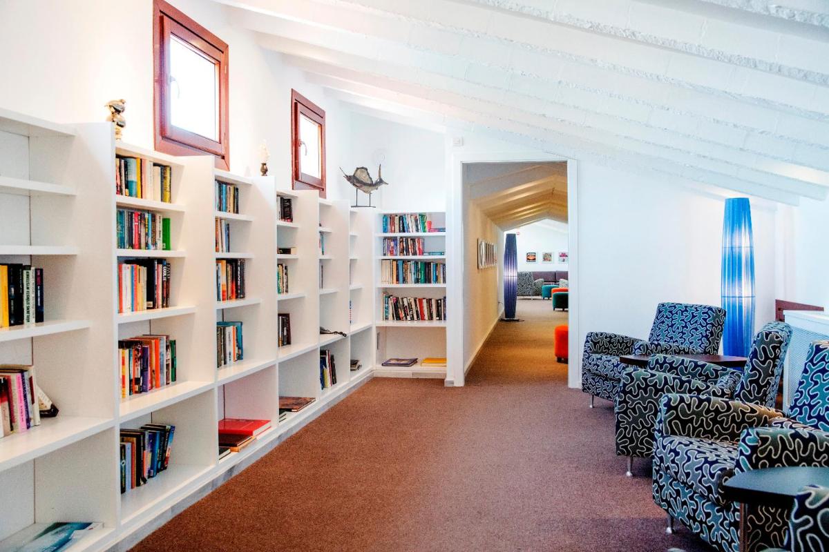 Biblioteca en el hotel