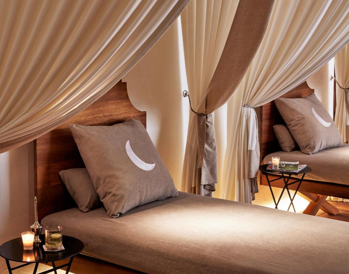Cama o camas de una habitación en Cap Rocat, a Small Luxury Hotel of the World