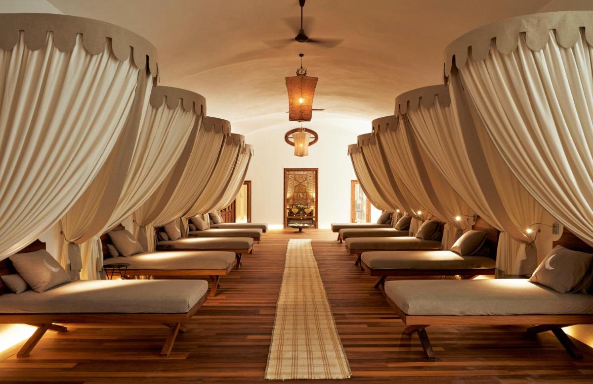 Zona de estar de Cap Rocat, a Small Luxury Hotel of the World