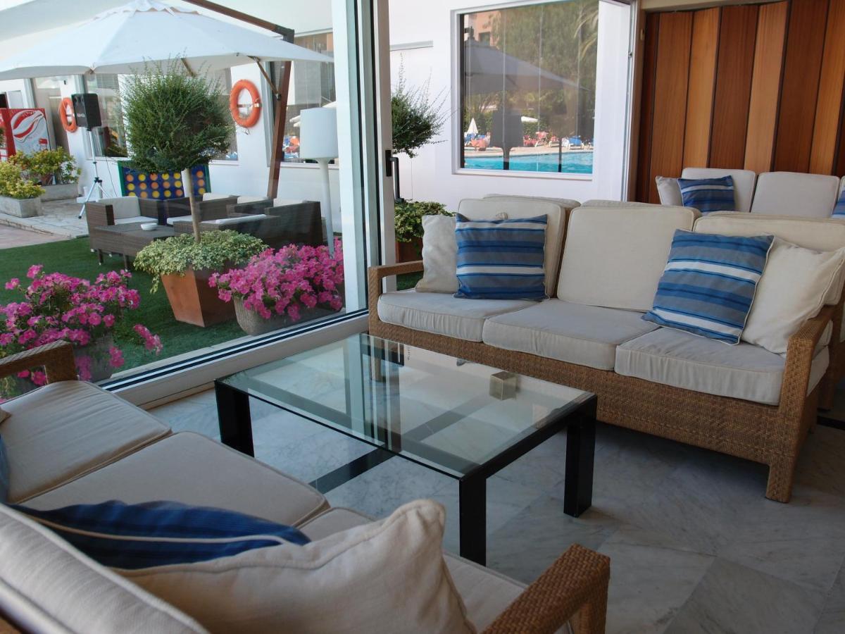 Zona de estar de Hotel Anabel
