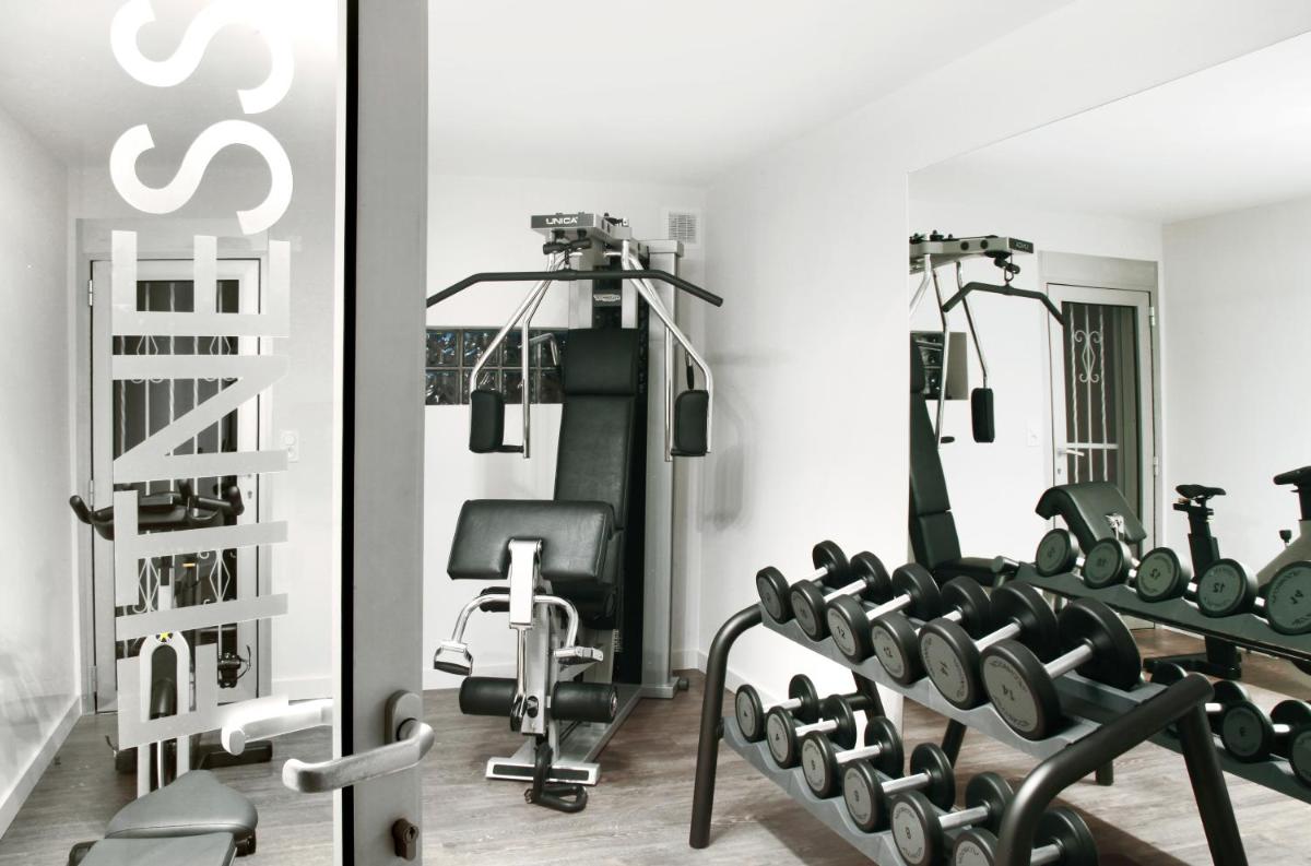 Salle ou équipements de sports de l'établissement Le Cottage - Hotel & Spa