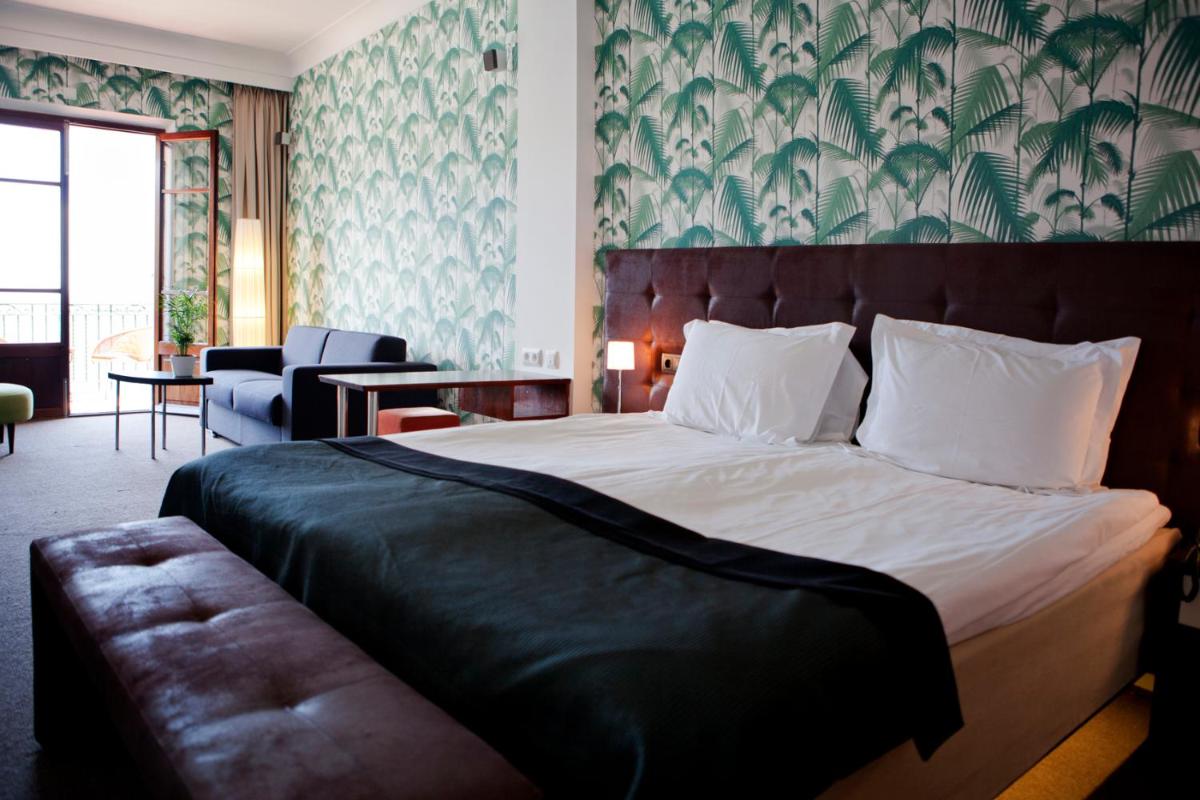 Cama o camas de una habitación en Hotel Esplendido