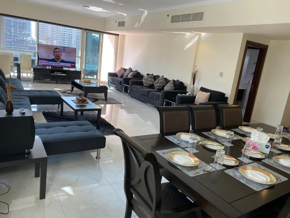 ⁨My-Places Dubai Apartment suitable for large groups Al Sahab 1⁩ — صورة 41