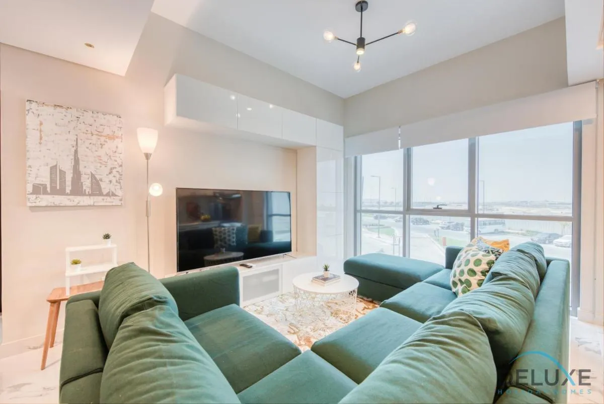 ⁨Peaceful 1BR at MAG 505 Dubai South by Deluxe Holiday Homes⁩ — صورة 6