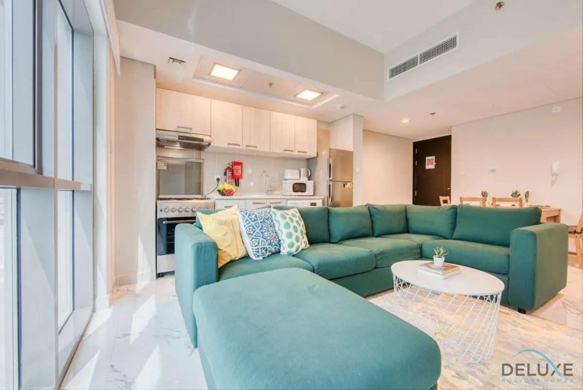 ⁨Peaceful 1BR at MAG 505 Dubai South by Deluxe Holiday Homes⁩ — صورة 7