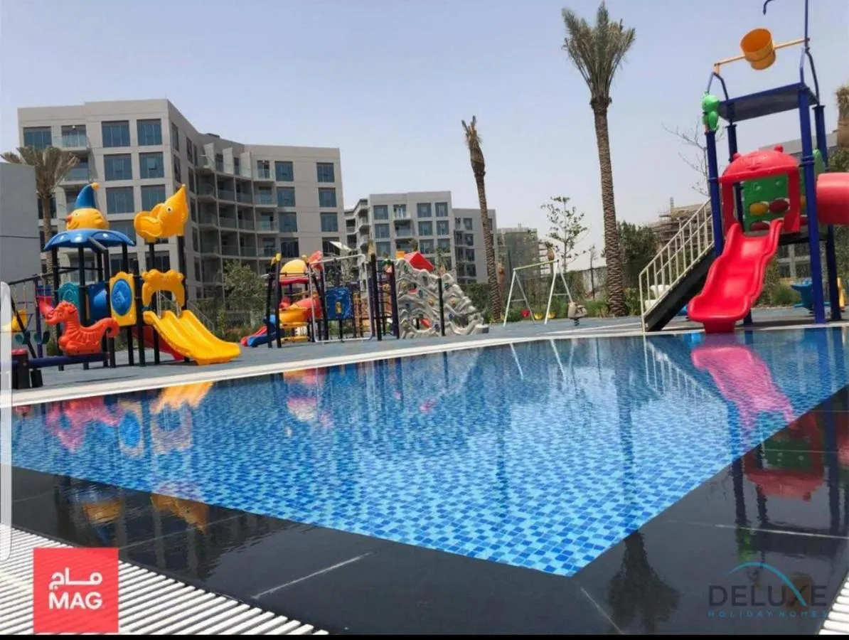 ⁨Peaceful 1BR at MAG 505 Dubai South by Deluxe Holiday Homes⁩ — صورة 4