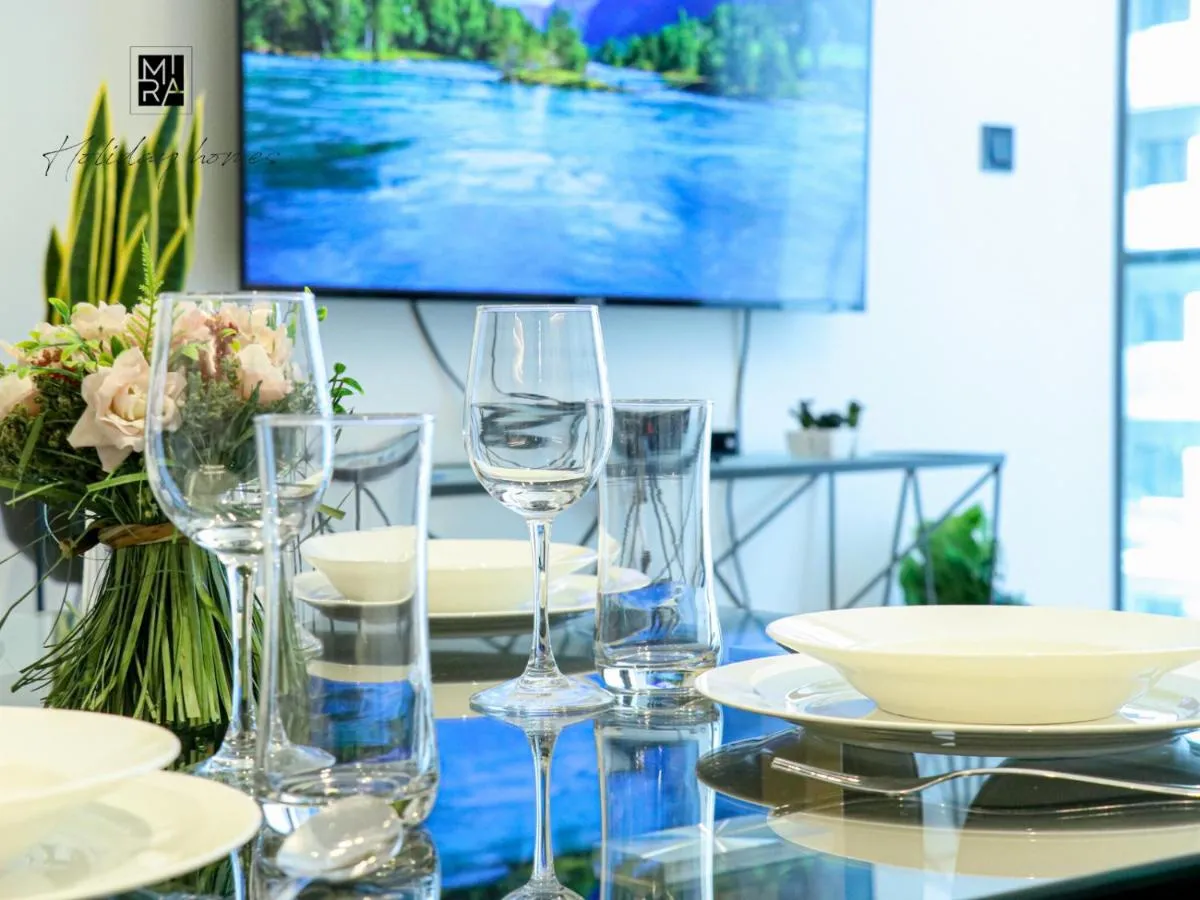 ⁨Mira Holiday Homes - Newly Furnished 1 bedroom in Creek Vista Tower B Sobha Hartland⁩ — صورة 11