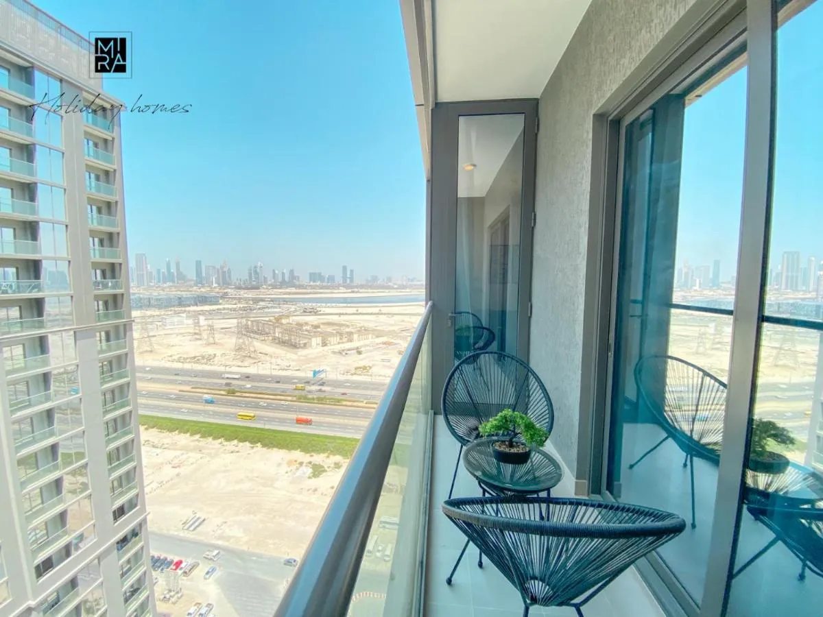⁨Mira Holiday Homes - Newly Furnished 1 bedroom in Creek Vista Tower B Sobha Hartland⁩ — صورة 17