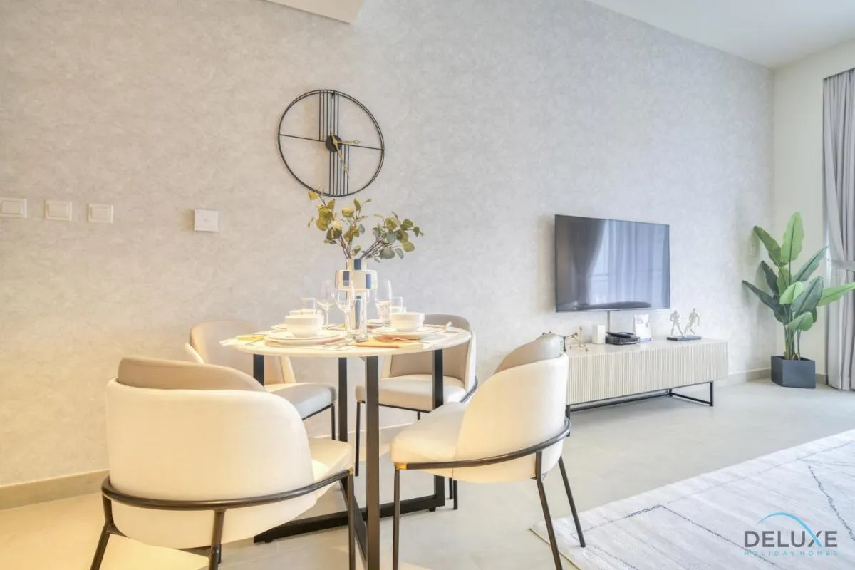 ⁨Peaceful 1BR at Creek Rise Tower 2 Dubai Creek Harbour by Deluxe Holiday Homes⁩ — صورة 16