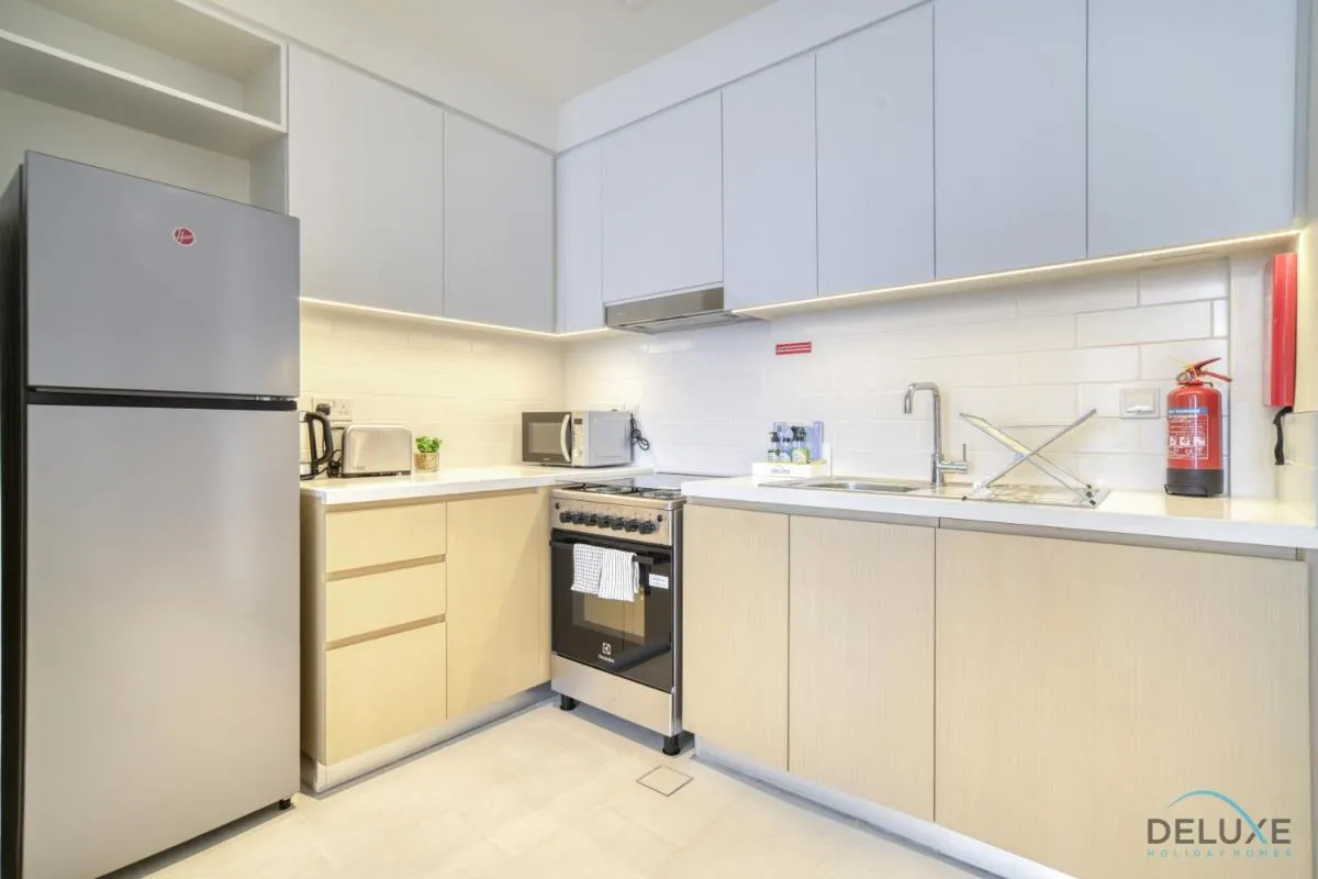 ⁨Peaceful 1BR at Creek Rise Tower 2 Dubai Creek Harbour by Deluxe Holiday Homes⁩ — صورة 18