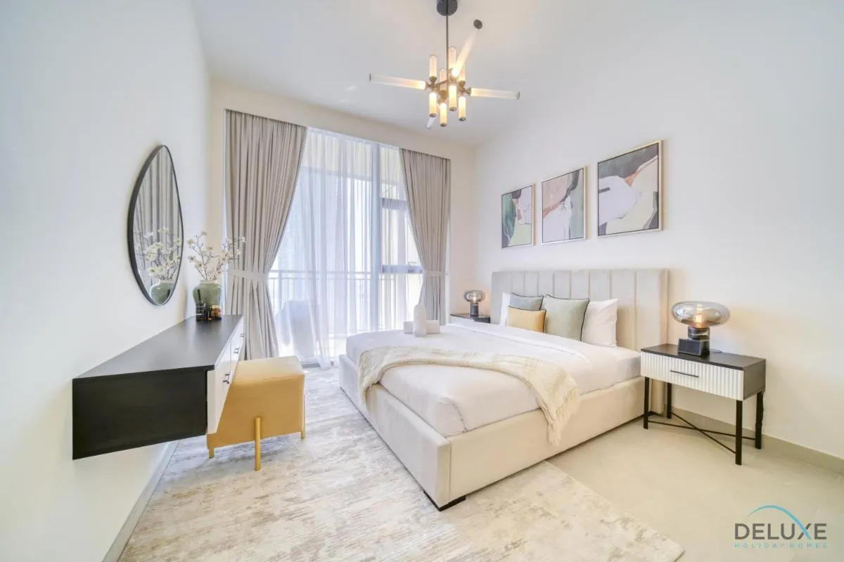 ⁨Peaceful 1BR at Creek Rise Tower 2 Dubai Creek Harbour by Deluxe Holiday Homes⁩ — صورة 24