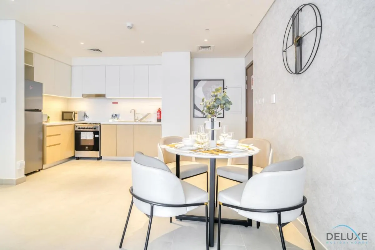 ⁨Peaceful 1BR at Creek Rise Tower 2 Dubai Creek Harbour by Deluxe Holiday Homes⁩ — صورة 13