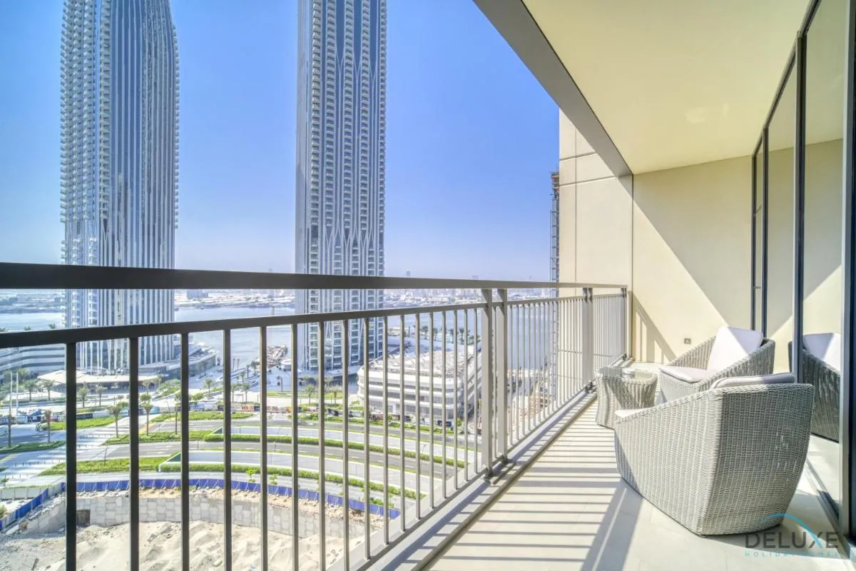 ⁨Peaceful 1BR at Creek Rise Tower 2 Dubai Creek Harbour by Deluxe Holiday Homes⁩ — صورة 17