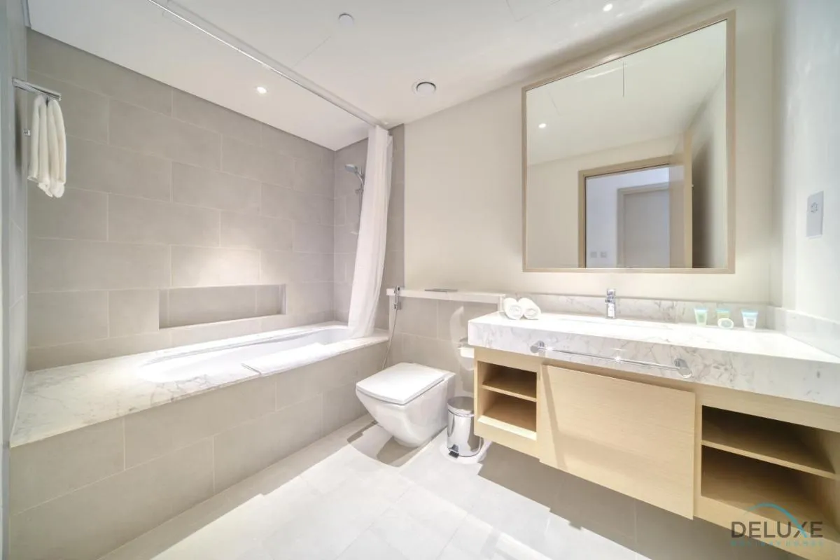 ⁨Peaceful 1BR at Creek Rise Tower 2 Dubai Creek Harbour by Deluxe Holiday Homes⁩ — صورة 22