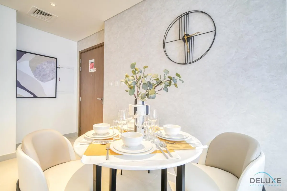 ⁨Peaceful 1BR at Creek Rise Tower 2 Dubai Creek Harbour by Deluxe Holiday Homes⁩ — صورة 15