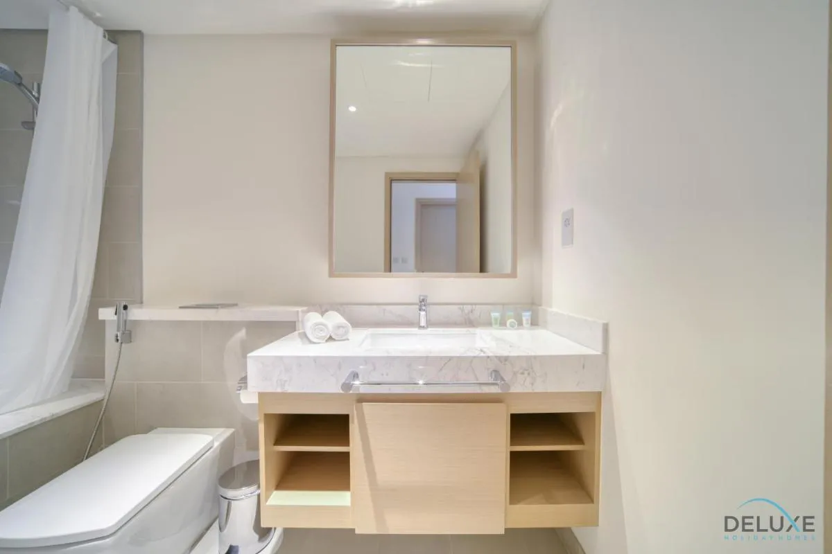 ⁨Peaceful 1BR at Creek Rise Tower 2 Dubai Creek Harbour by Deluxe Holiday Homes⁩ — صورة 20