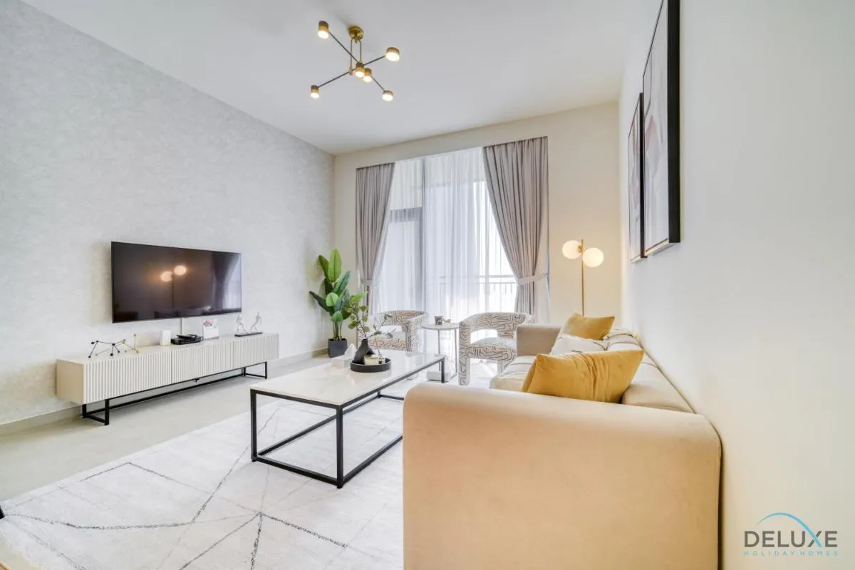 ⁨Peaceful 1BR at Creek Rise Tower 2 Dubai Creek Harbour by Deluxe Holiday Homes⁩ — صورة 11