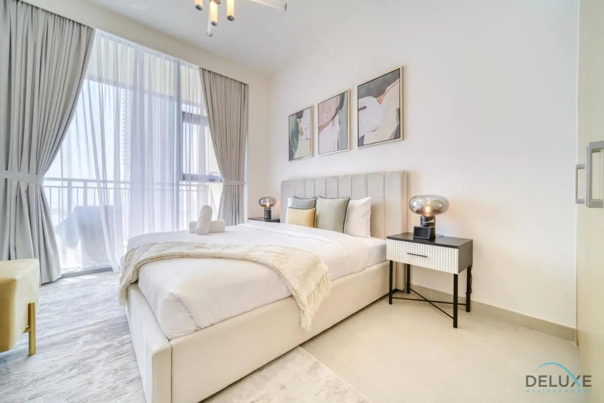 ⁨Peaceful 1BR at Creek Rise Tower 2 Dubai Creek Harbour by Deluxe Holiday Homes⁩ — صورة 28