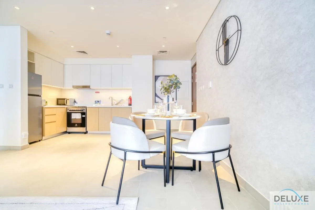 ⁨Peaceful 1BR at Creek Rise Tower 2 Dubai Creek Harbour by Deluxe Holiday Homes⁩ — صورة 14