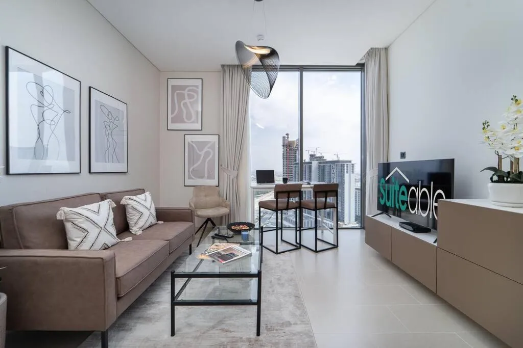 Intimate Apartment with Scenic View of Dubai Creek — صورة 2
