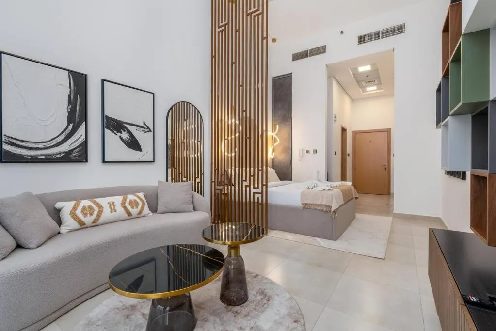 Nice Studio in heart of JVC - Pantheon Elyse - Dubai — صورة 3