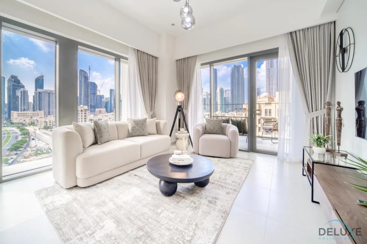 Stylish 2BR with Burj Khalifa View at Burj Royale Downtown Dubai by Deluxe Holiday Homes — صورة 2