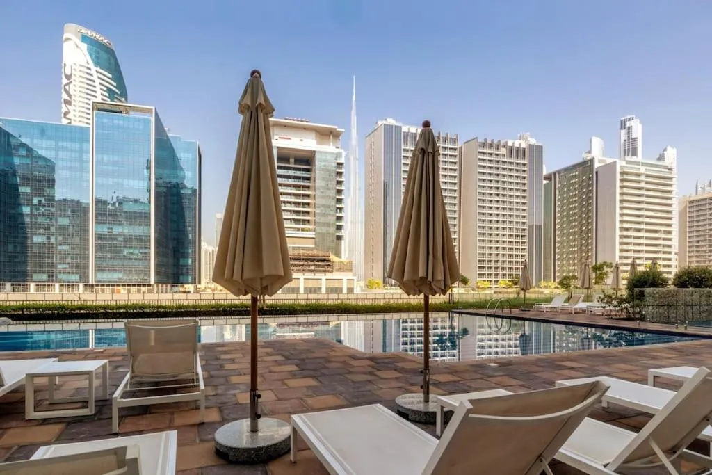 Stylish Apartment 5 minutes from Dubai Mall with canal view — صورة 3
