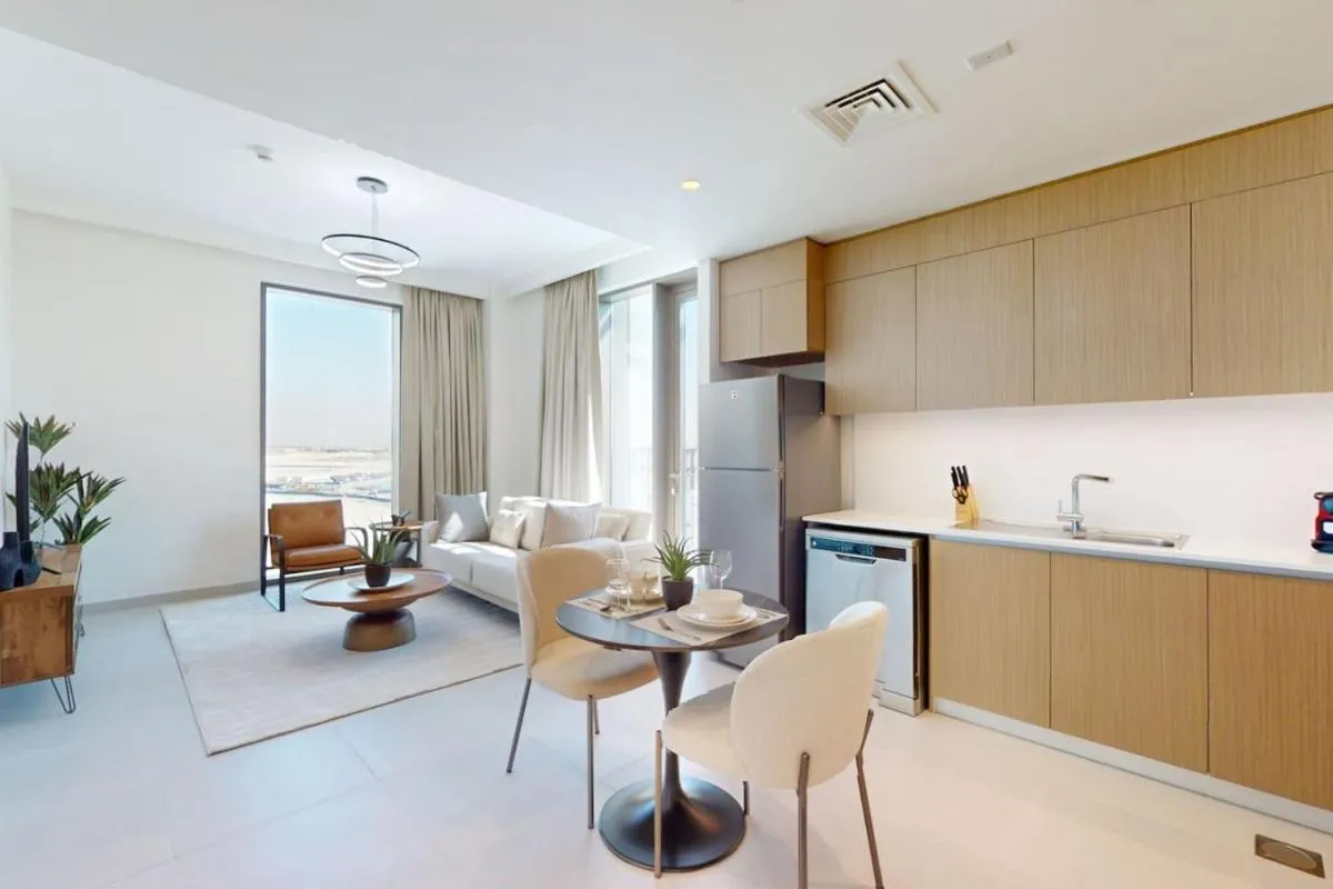 Vacationer I Lux 1 Bed I Creek Harbour I Stunning Skyline Views I Summer at Creek Beach Tower — صورة 4