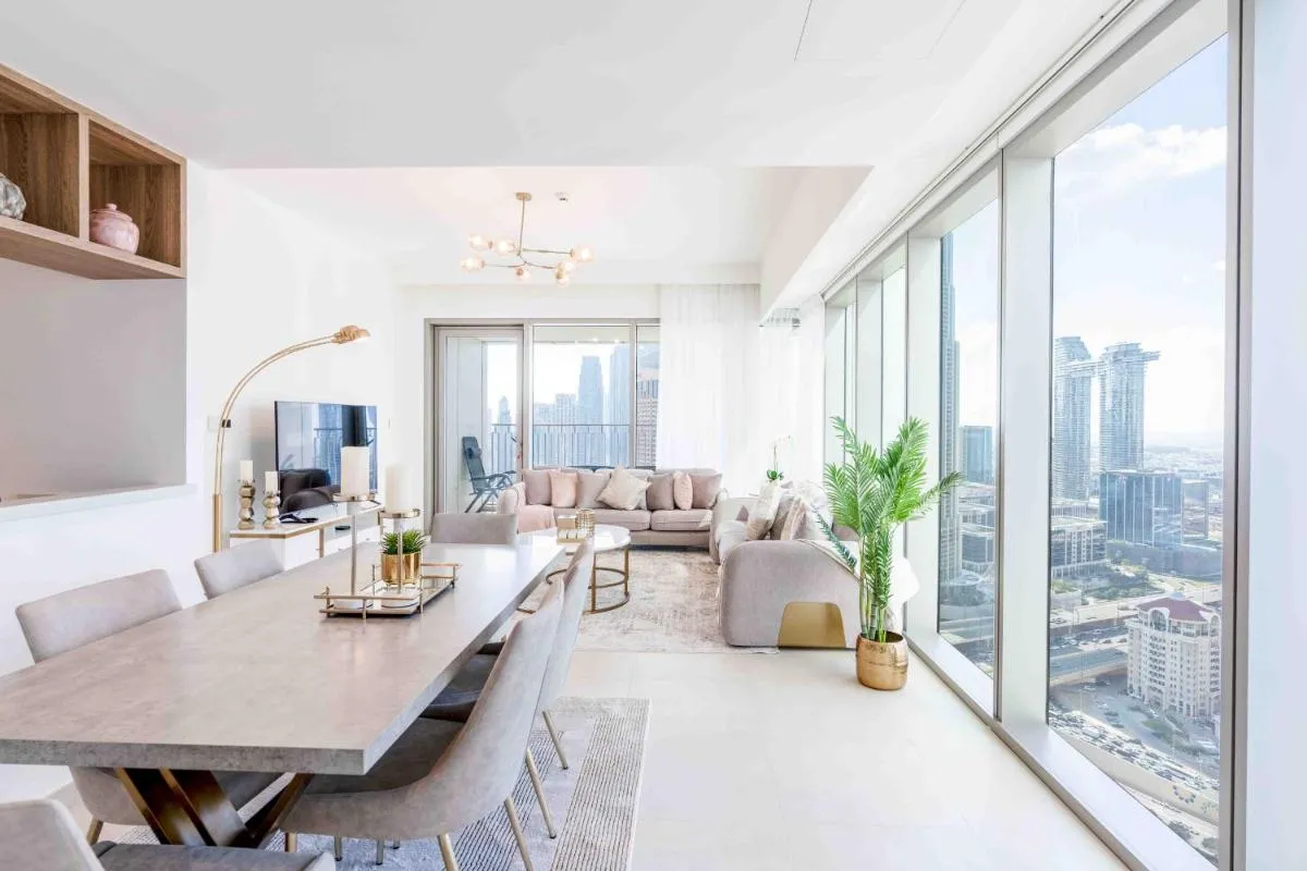 ⁨Downtown Views II Burj Khalifa View, Downtown Dubai - Mint Stay⁩ — صورة 8