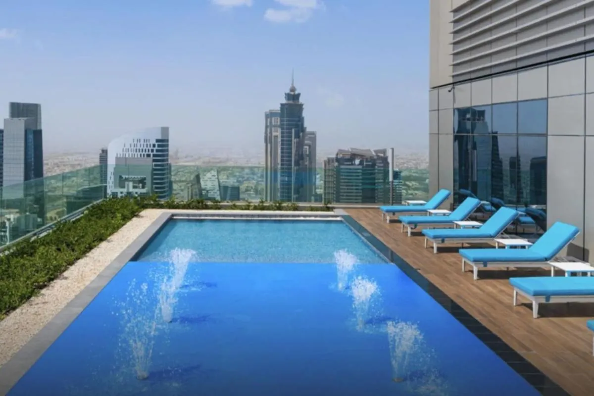 ⁨The Cinephile Burj Khalifa View 2BR Dubai⁩ — صورة 9