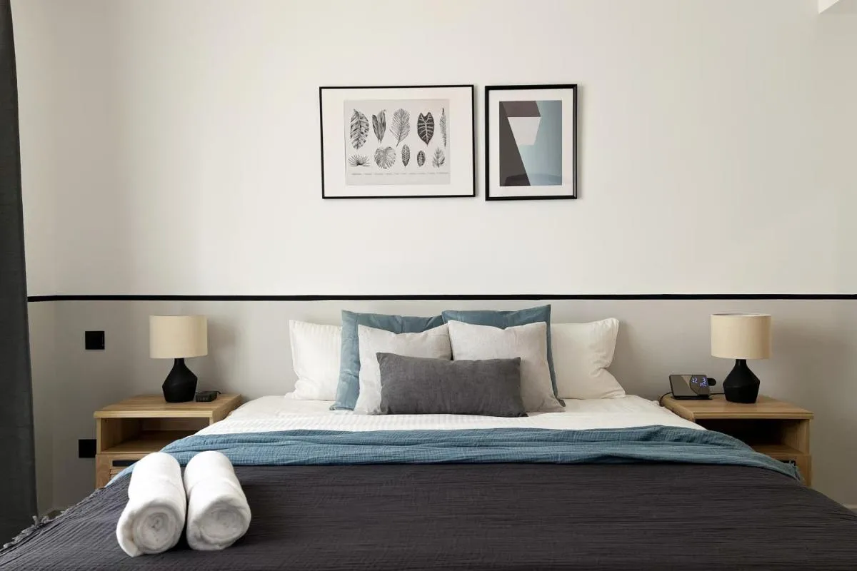 FavDubai presents 2BR apartment in The Heart of JBR and Dubai Marina 150 m to JBR Beach with famous Ain Dubai view the biggest ferris wheel in the world Swimming pool access, air-conditioned gym, free parking & Housekeeping — صورة 4