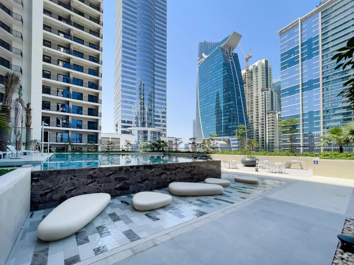 ⁨Zada Tower 1BR with amazing Dubai Canal view⁩ — صورة 22