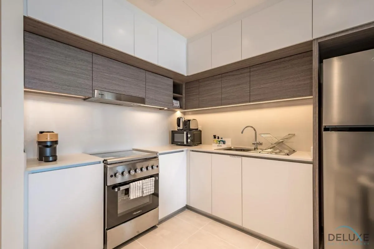 Beautiful 1BR in Creek Edge Tower 2, Dubai Creek Harbor by Deluxe Holiday Homes — صورة 4
