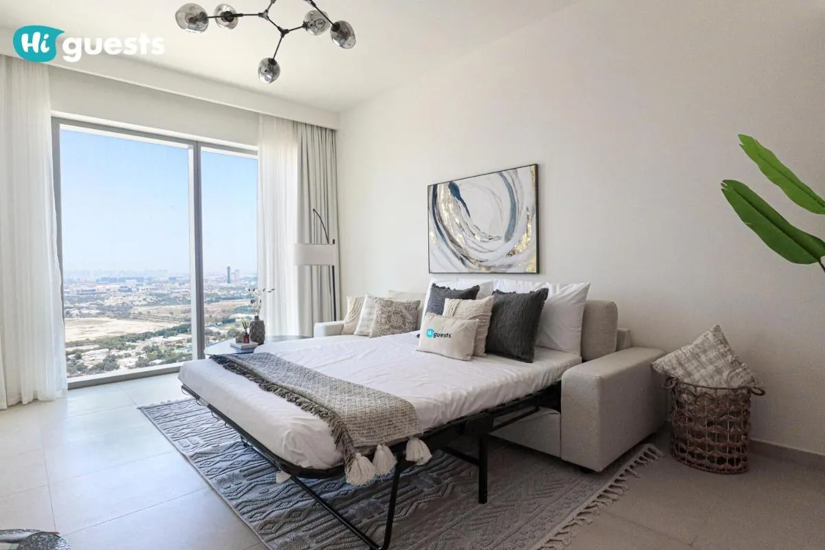 ⁨HiGuests - Sky-High Luxury 2BR Apt in Downtown Views Dubai⁩ — صورة 9