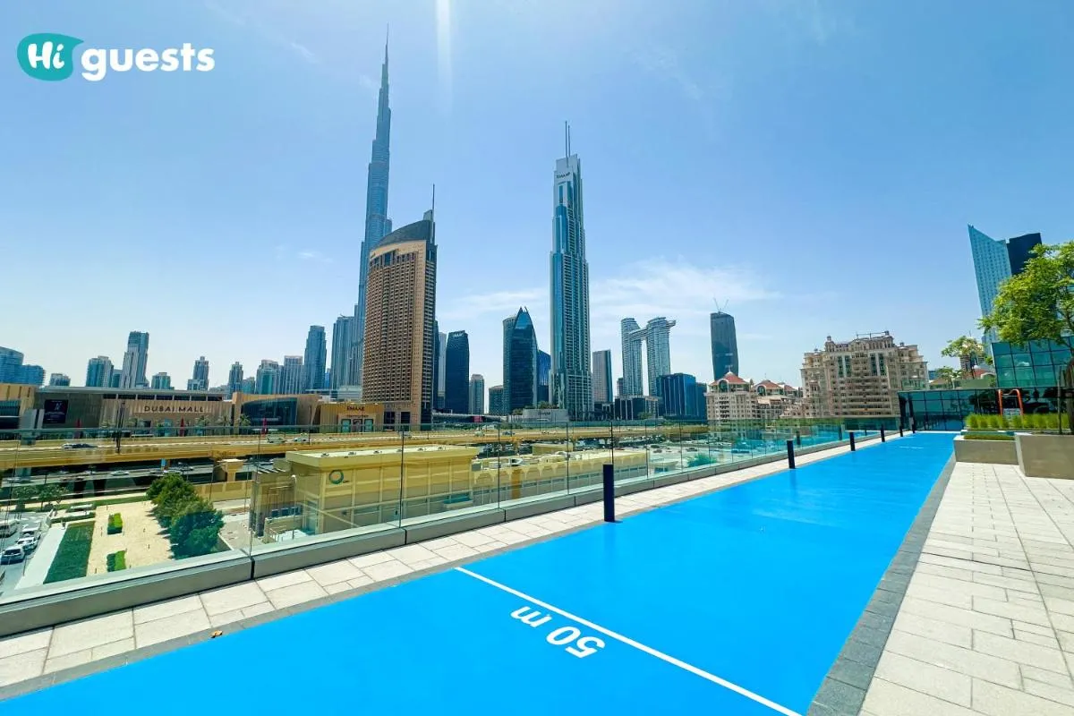 ⁨HiGuests - Sky-High Luxury 2BR Apt in Downtown Views Dubai⁩ — صورة 40