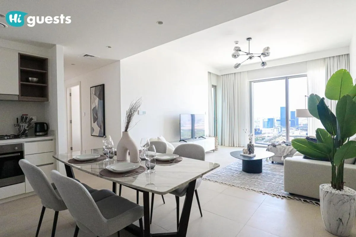 ⁨HiGuests - Sky-High Luxury 2BR Apt in Downtown Views Dubai⁩ — صورة 16