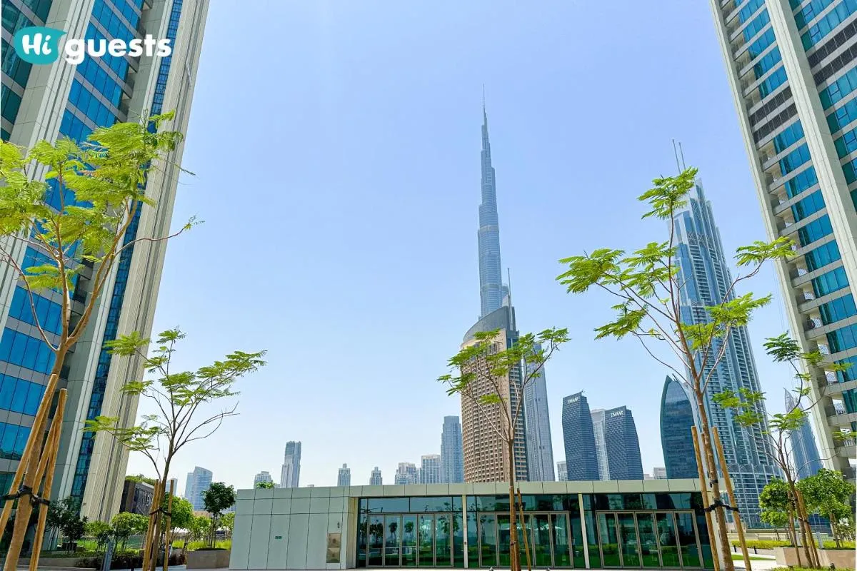 ⁨HiGuests - Sky-High Luxury 2BR Apt in Downtown Views Dubai⁩ — صورة 42
