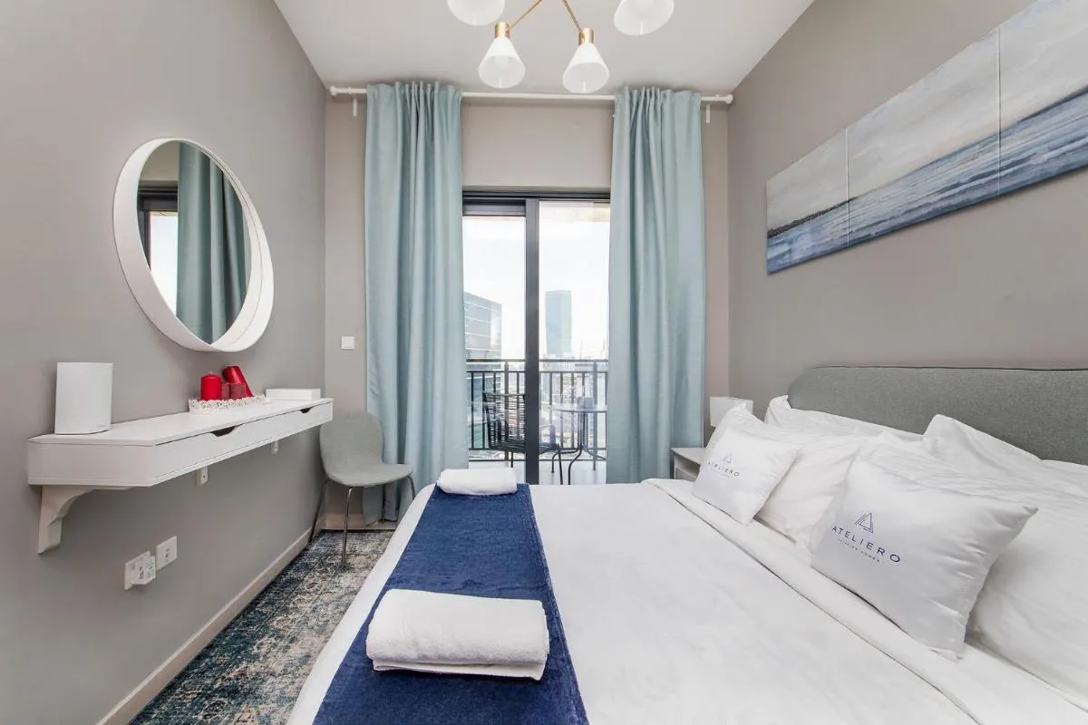 ⁨Zada Tower 1BR with amazing Dubai Canal view⁩ — صورة 14