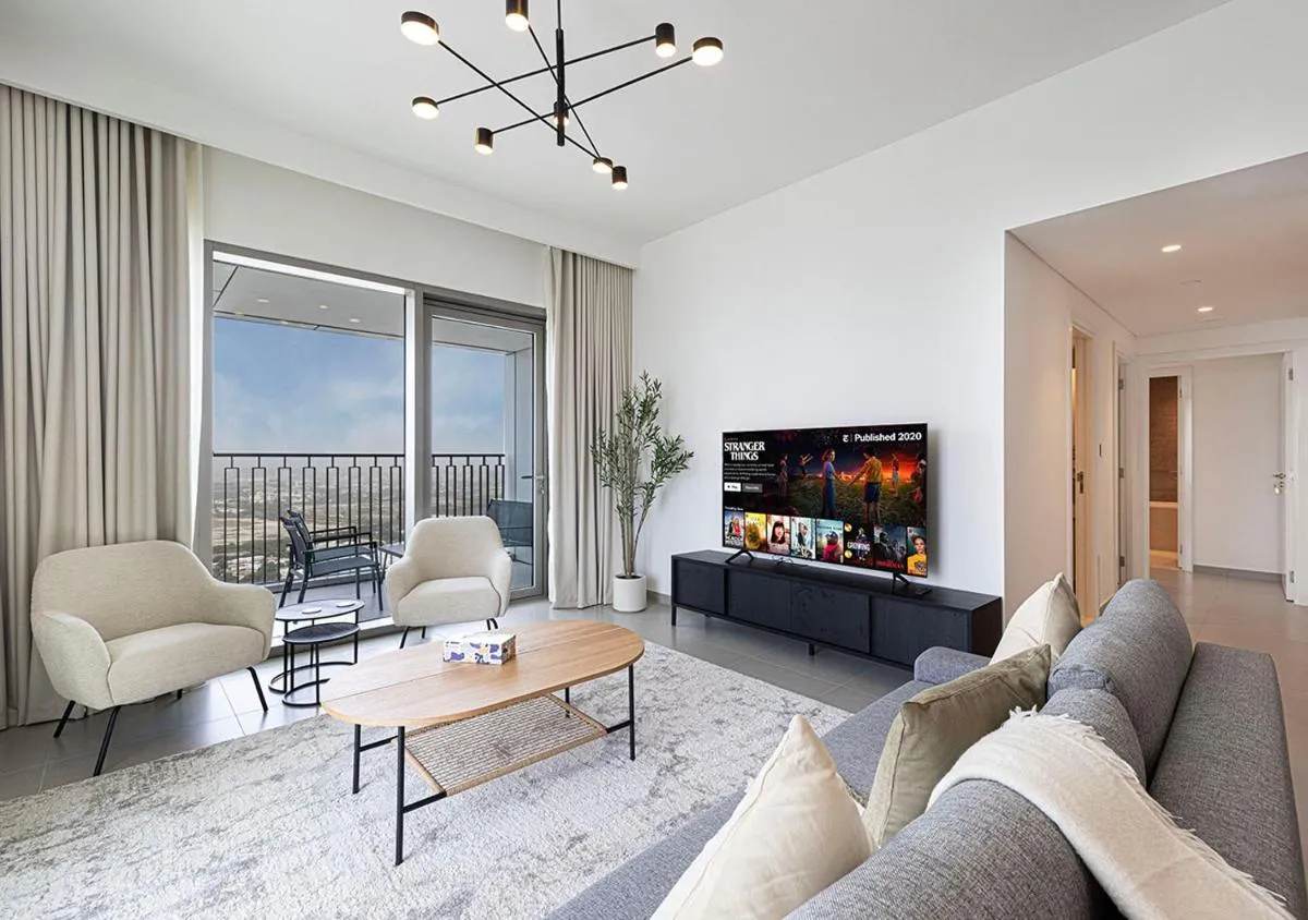 ⁨Luxury 2 BR Apartment, 5 Mins to Dubai Mall with Amazing view in DownTown Views 2⁩ — صورة 16