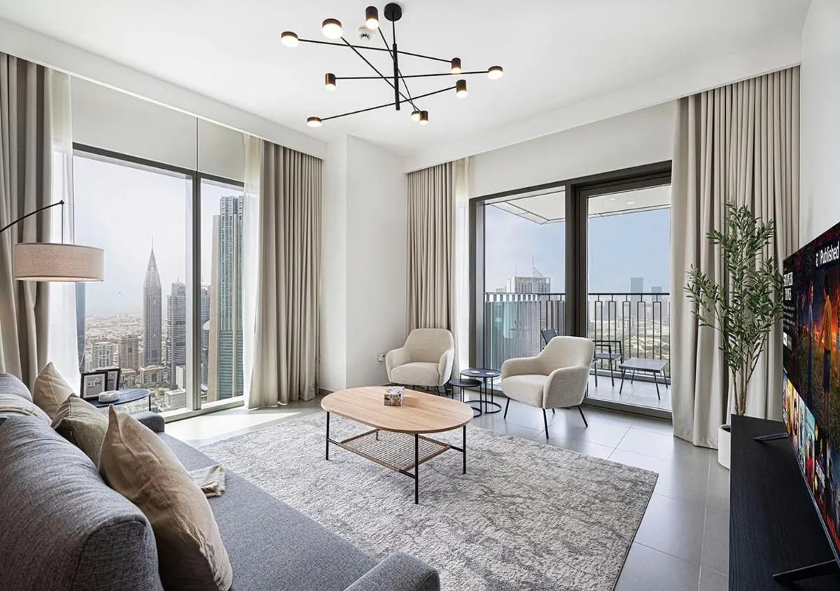 ⁨Luxury 2 BR Apartment, 5 Mins to Dubai Mall with Amazing view in DownTown Views 2⁩ — صورة 20