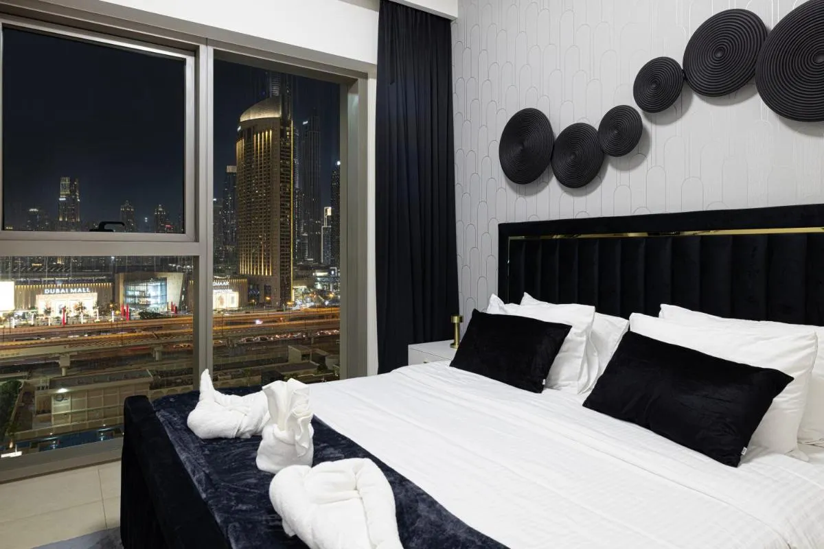 ⁨FULL Burj Khalifa view 2BR with Dubai Mall connection in Downtown⁩ — صورة 34