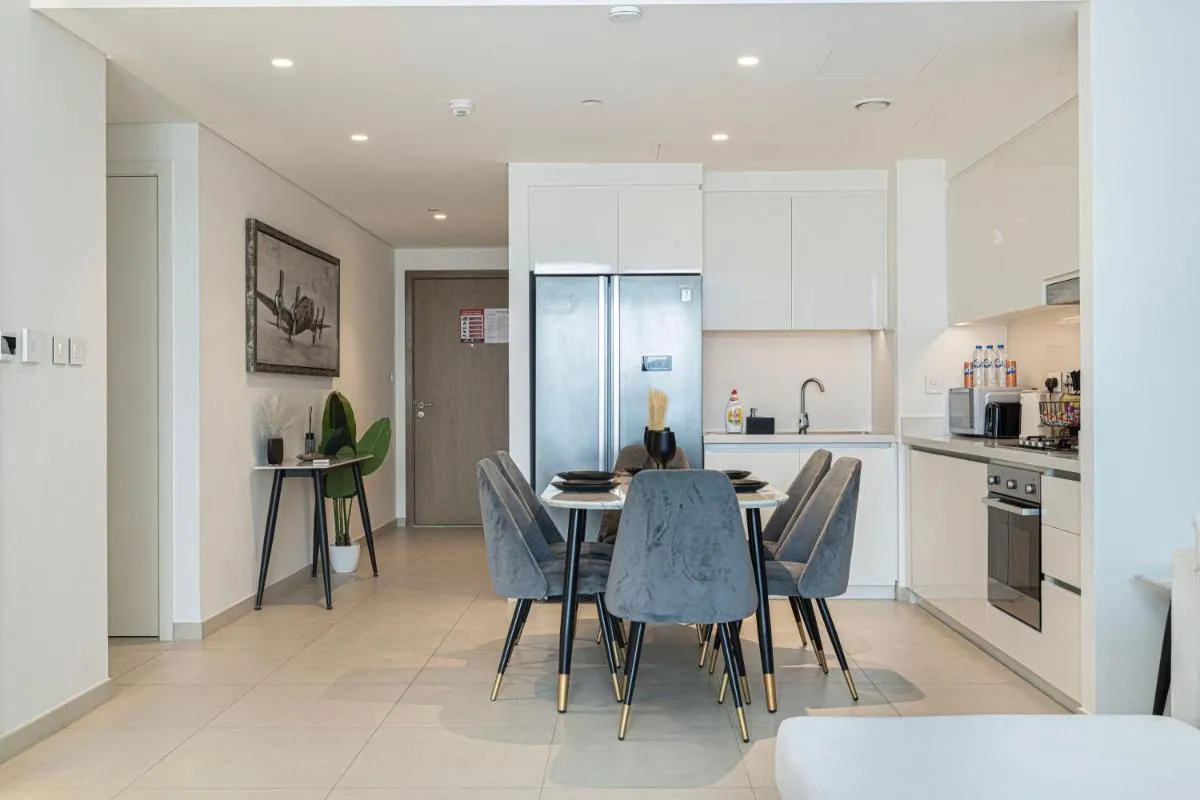⁨FULL Burj Khalifa view 2BR with Dubai Mall connection in Downtown⁩ — صورة 22