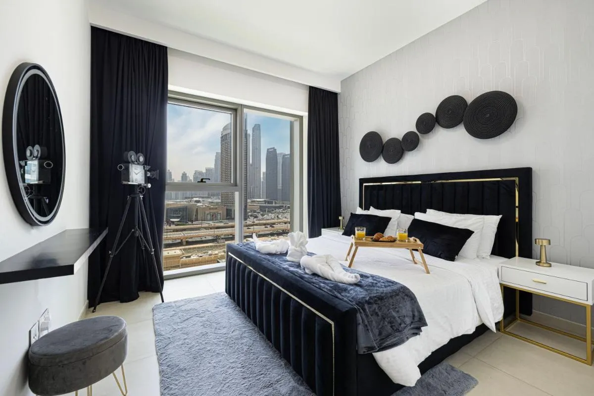 ⁨FULL Burj Khalifa view 2BR with Dubai Mall connection in Downtown⁩ — صورة 31